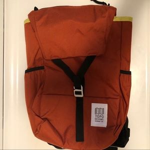 topi flap top backpack